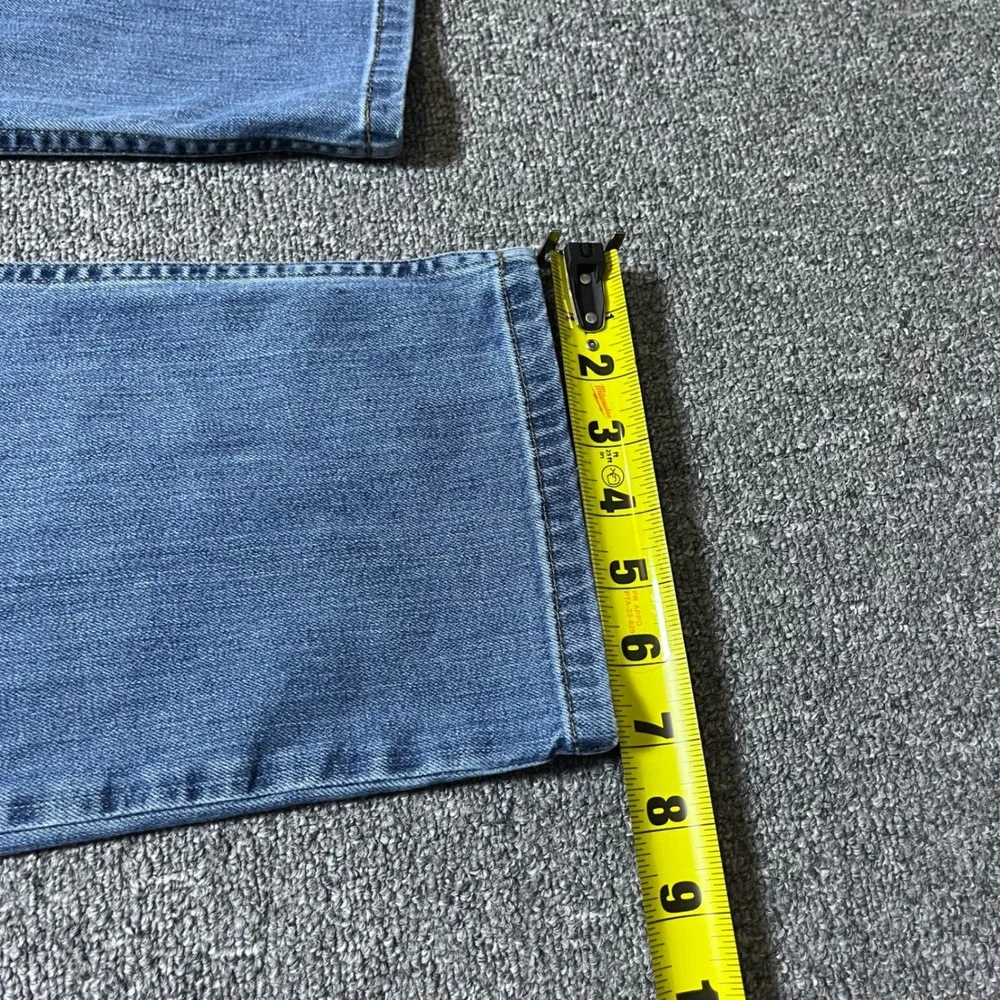 Carhartt Relaxed Fit Jeans 31x34 Blue Denim Rugged Flex Work Pants 102804
